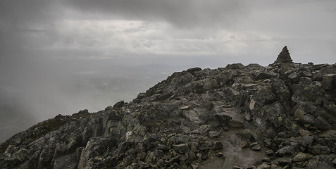 Image showing Mountain nature landscape in Morway summer