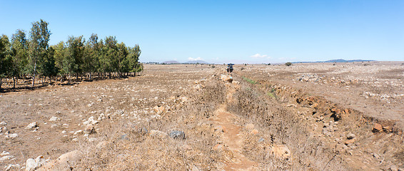 Image showing Hiking in Golan heights of Israel