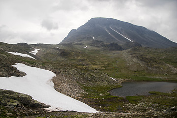 Image showing Mountain hiking in Norway