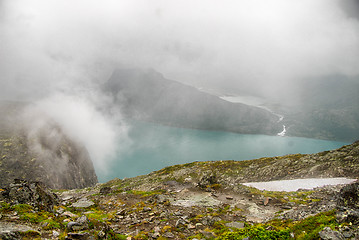 Image showing Mountain hiking in Norway