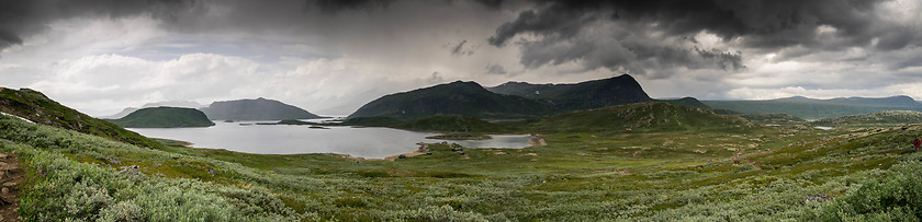 Image showing Mountain nature landscape in Morway summer