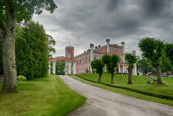 Image showing Old palace in Latvia travel