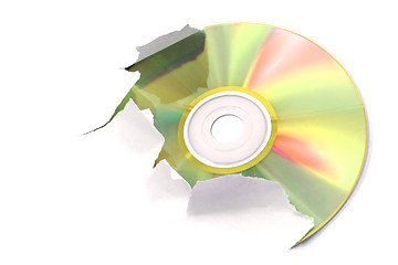 Image showing Gold cd