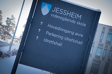 Image showing Jessheim Videregående Skole