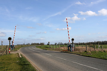 Image showing Railroad crossing