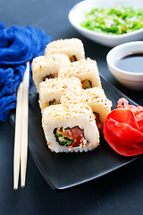 Image showing sushi