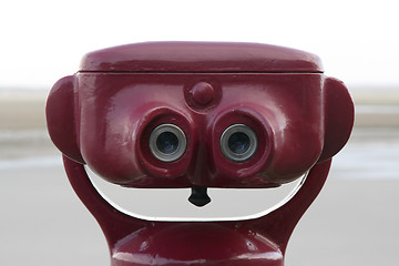 Image showing Smiling binoculars