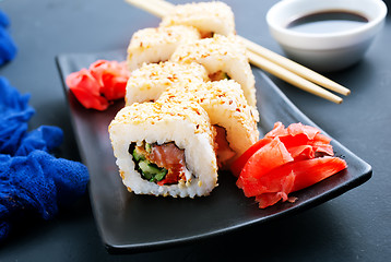 Image showing sushi