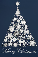 Image showing Merry Christmas Tree Decoration