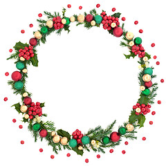 Image showing Christmas Wreath Decoration