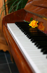 Image showing Classic piano