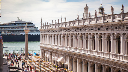 Image showing Doges Palace in Venice