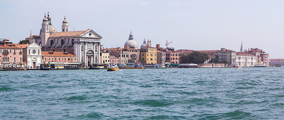 Image showing Venice canal scene in Italy