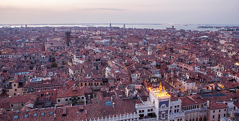 Image showing Beautiful buildings in Venice