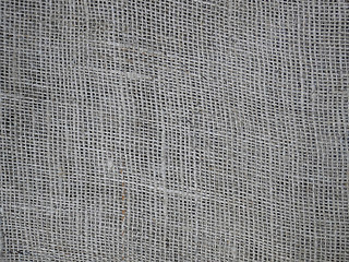 Image showing Detail of traditional natural handmade sparse cloth