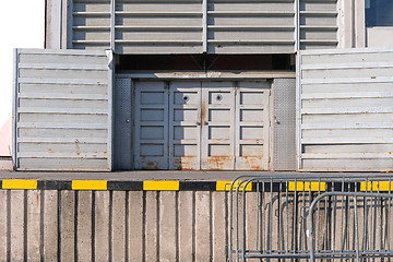 Image showing Warehouse Door