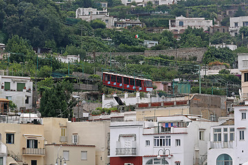 Image showing Funicular Train Capri