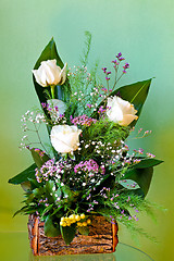 Image showing White roses