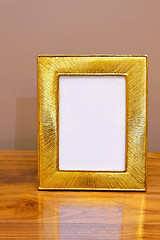 Image showing Gold Picture Frame