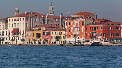 Image showing Giudecca Canal Venice