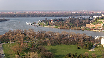 Image showing Danube and Sava Tributary