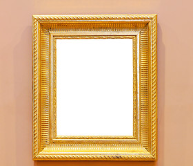 Image showing Gold Frame Wall