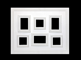 Image showing White frame