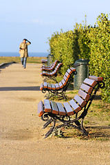 Image showing Public bench