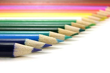 Image showing Colored pencils