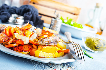 Image showing stew meat with potato