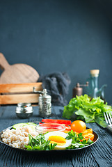 Image showing bulgur with vegetables