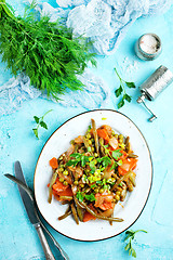 Image showing fried vegetables