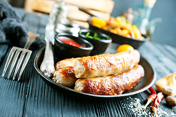 Image showing sausages