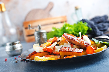 Image showing potato with meat