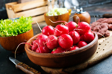 Image showing fresh radish