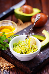 Image showing avocado sauce