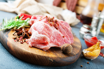 Image showing raw meat