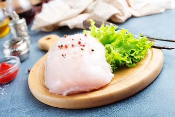 Image showing chicken fillet