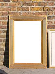 Image showing Gold Frame