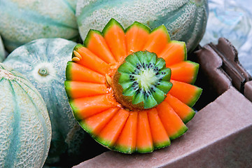 Image showing Melon Kiwi