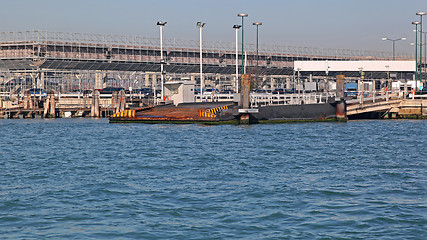 Image showing Ferry Ramp Venice