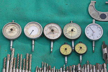 Image showing Gauges