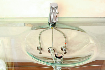 Image showing Glass sink