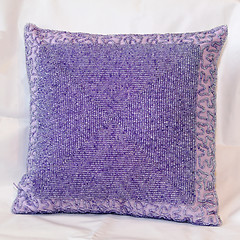 Image showing Purple Pillow