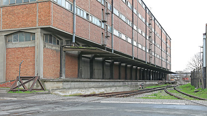 Image showing Warehouse Railway Dock