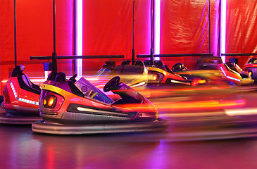 Image showing Bumper cars