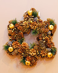 Image showing Pinecone Wreath