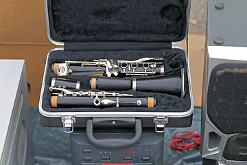 Image showing Clarinet in Case