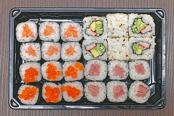 Image showing Sushi Tray