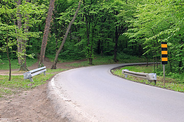 Image showing Curved Road